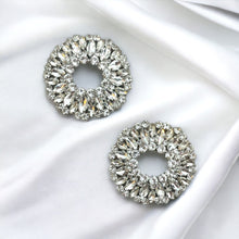 Load image into Gallery viewer, Wedding Shoes, Round Enchanted Rhinestone Bridal Shoe Decorative Clips
